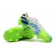 Kopačky Adidas Nemeziz 19.1 FG Bílá Modrý Zelená 39-45