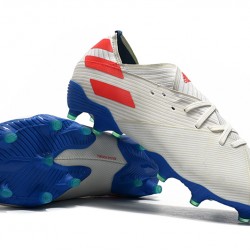 Kopačky Adidas Nemeziz 19.1 FG Bílá oranžový Modrý 39-45