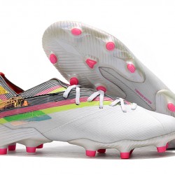 Kopačky Adidas Nemeziz 19.1 FG Bílá Rainbow 39-45