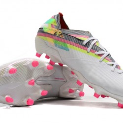 Kopačky Adidas Nemeziz 19.1 FG Bílá Rainbow 39-45