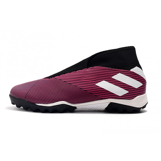 Kopačky Adidas Nemeziz 19.3 Laceless TF Růžový Černá Bílá 39-45