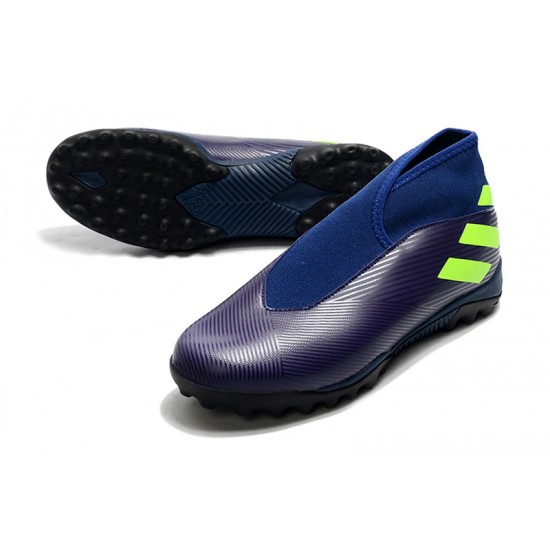 Kopačky Adidas Nemeziz 19.3 Laceless TF Nachový Zelená 39-45