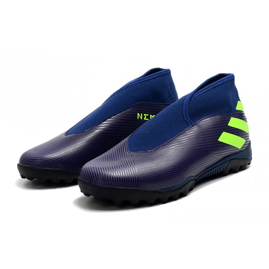 Kopačky Adidas Nemeziz 19.3 Laceless TF Nachový Zelená 39-45