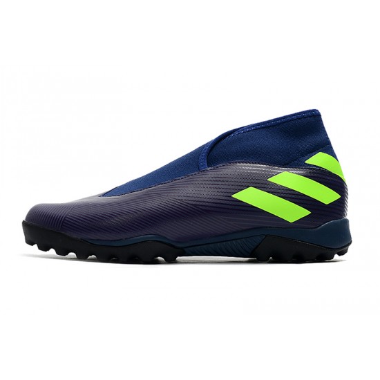 Kopačky Adidas Nemeziz 19.3 Laceless TF Nachový Zelená 39-45