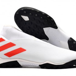 Kopačky Adidas Nemeziz 19.3 Laceless TF Bílá oranžový 39-45