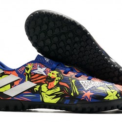 Kopačky Adidas Nemeziz 19.4 TF Modrý oranžový Zelená 39-45