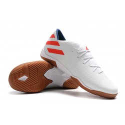 Kopačky Adidas Nemeziz Messi 19.3 IC Bílá oranžový 39-45