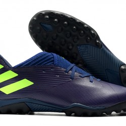 Kopačky Adidas Nemeziz Messi 19.3 TF Modrý Zelená 39-45