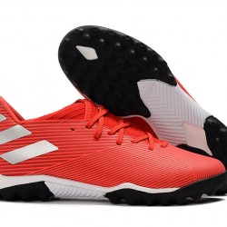 Kopačky Adidas Nemeziz Messi 19.3 TF oranžový Stříbro 39-45