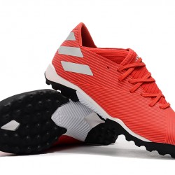 Kopačky Adidas Nemeziz Messi 19.3 TF oranžový Stříbro 39-45