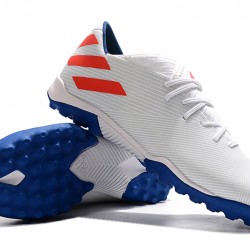 Kopačky Adidas Nemeziz Messi 19.3 TF Bílá oranžový 39-45