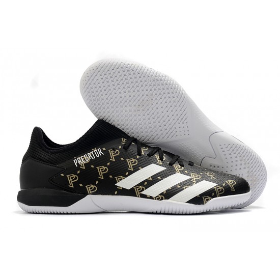 Kopačky Adidas PČervenéator 20.3 L IC Černá Zlato Bílá 39-45