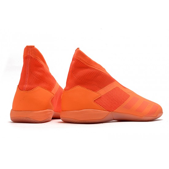 Kopačky Adidas PČervenéator 20.3 Laceless IN All oranžový 39-45