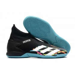 Kopačky Adidas PČervenéator 20.3 Laceless IN Černá Modrý Bílá 39-45