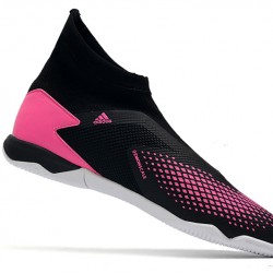 Kopačky Adidas PČervenéator 20.3 Laceless IN Černá Růžový 39-45