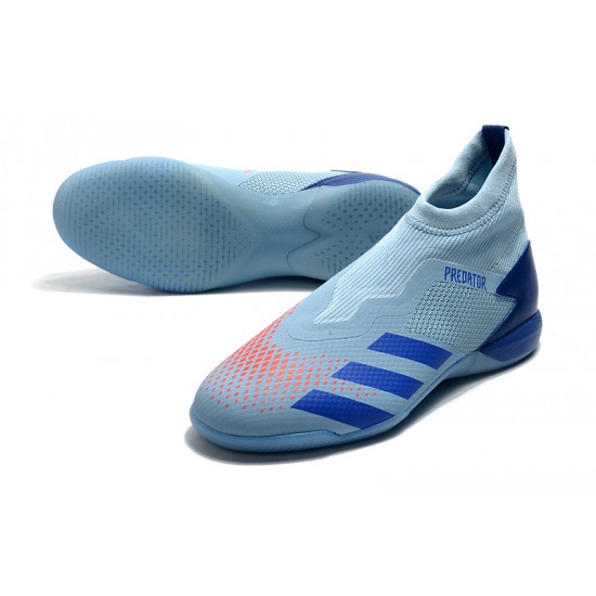 Kopačky Adidas PČervenéator 20.3 Laceless IN Modrý oranžový 39-45