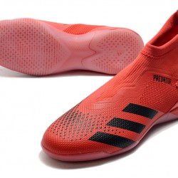 Kopačky Adidas PČervenéator 20.3 Laceless IN Červené Černá 39-45