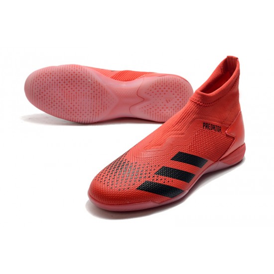 Kopačky Adidas PČervenéator 20.3 Laceless IN Červené Černá 39-45