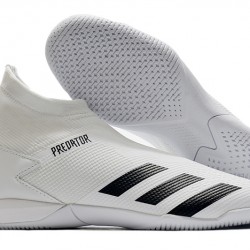 Kopačky Adidas PČervenéator 20.3 Laceless IN Bílá Černá 39-45