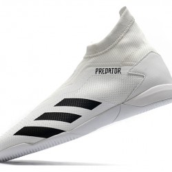 Kopačky Adidas PČervenéator 20.3 Laceless IN Bílá Černá 39-45
