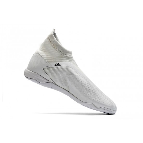 Kopačky Adidas PČervenéator 20.3 Laceless IN Bílá Černá 39-45