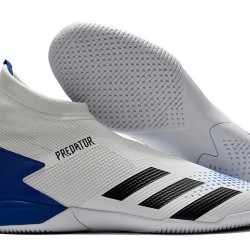 Kopačky Adidas PČervenéator 20.3 Laceless IN Bílá Modrý 39-45