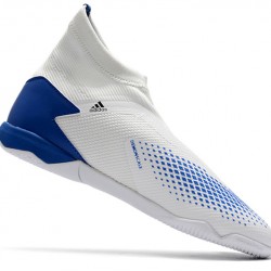 Kopačky Adidas PČervenéator 20.3 Laceless IN Bílá Modrý 39-45