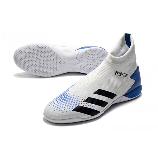 Kopačky Adidas PČervenéator 20.3 Laceless IN Bílá Modrý 39-45