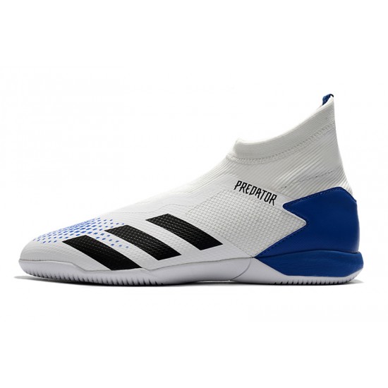 Kopačky Adidas PČervenéator 20.3 Laceless IN Bílá Modrý 39-45