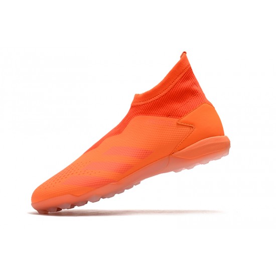 Kopačky Adidas PČervenéator 20.3 Laceless TF All oranžový 39-45