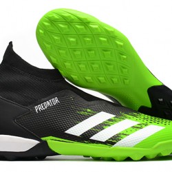 Kopačky Adidas PČervenéator 20.3 Laceless TF Černá Zelená Bílá 39-45