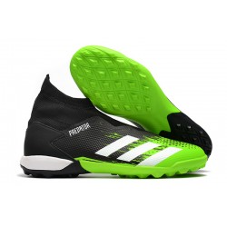 Kopačky Adidas PČervenéator 20.3 Laceless TF Černá Zelená Bílá 39-45