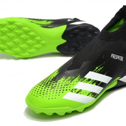 Kopačky Adidas PČervenéator 20.3 Laceless TF Černá Zelená Bílá 39-45