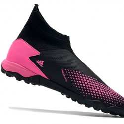 Kopačky Adidas PČervenéator 20.3 Laceless TF Černá Růžový 39-45