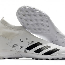 Kopačky Adidas PČervenéator 20.3 Laceless TF Bílá Černá 39-45