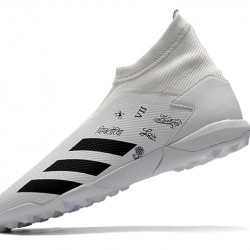 Kopačky Adidas PČervenéator 20.3 Laceless TF Bílá Černá 39-45