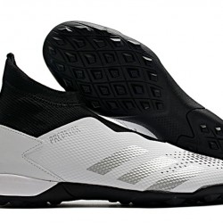 Kopačky Adidas PČervenéator 20.3 Laceless TF Bílá Černá Stříbro 39-45