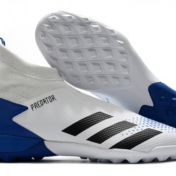 Kopačky Adidas PČervenéator 20.3 Laceless TF Bílá Modrý Černá 39-45