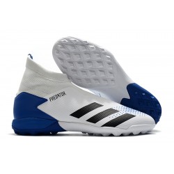 Kopačky Adidas PČervenéator 20.3 Laceless TF Bílá Modrý Černá 39-45