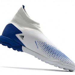Kopačky Adidas PČervenéator 20.3 Laceless TF Bílá Modrý Černá 39-45
