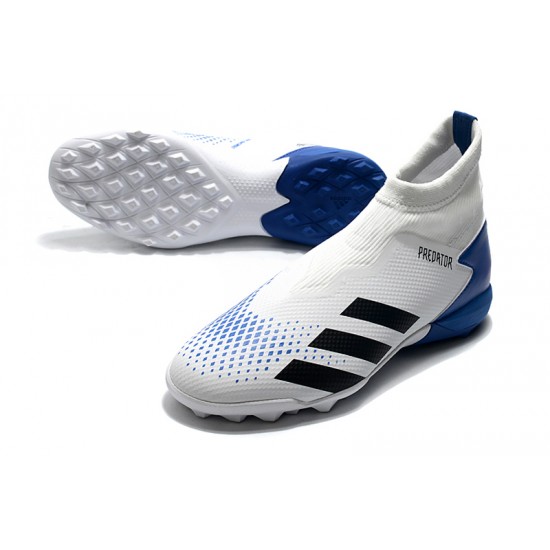 Kopačky Adidas PČervenéator 20.3 Laceless TF Bílá Modrý Černá 39-45