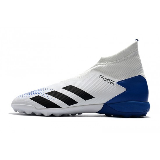 Kopačky Adidas PČervenéator 20.3 Laceless TF Bílá Modrý Černá 39-45