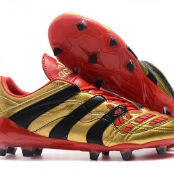 Kopačky Adidas PČervenéator Accelerator FG Zlato Černá Červené 39-45