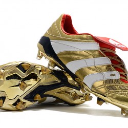 Kopačky Adidas PČervenéator Accelerator FG Zlato Bílá Zlato 39-45