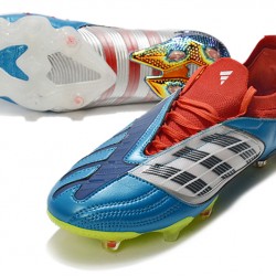 Kopačky Adidas PČervenéator Archive Limited Edition FG Modrý Červené Stříbro 39-45