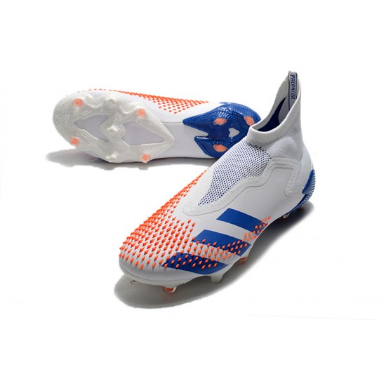 Kopačky Adidas PČervenéator Mutator 20+ FG Bílá Modrý oranžový 39-45