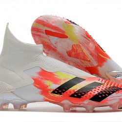Kopačky Adidas PČervenéator Mutator 20+ FG Bílá oranžový Černá 39-45