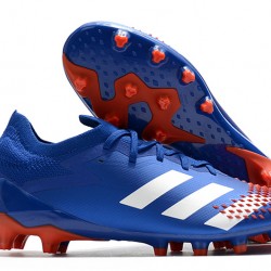 Kopačky Adidas PČervenéator Mutator 20.1 Low AG Modrý Červené Stříbro 39-45