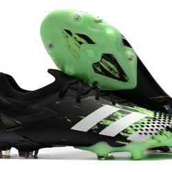 Kopačky Adidas PČervenéator Mutator 20.1 Low FG Černá Zelená Stříbro 39-45