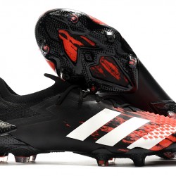 Kopačky Adidas PČervenéator Mutator 20.1 Low FG Černá Červené Stříbro 39-45